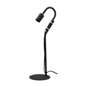 BLACKWOOD Iron Base 60W E27 Table Lamp Black